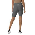 Load image into Gallery viewer, NexGen Women&#39;s Dark Grey Biker Shorts
