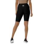 Load image into Gallery viewer, NexGen Women&#39;s Black Biker Shorts
