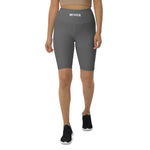 Load image into Gallery viewer, NexGen Women&#39;s Dark Grey Biker Shorts
