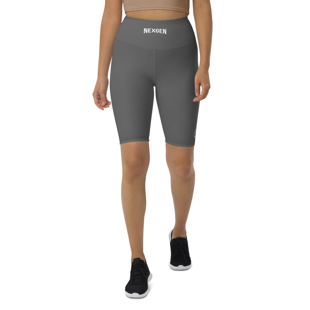 NexGen Women's Dark Grey Biker Shorts