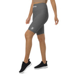 Load image into Gallery viewer, NexGen Women&#39;s Dark Grey Biker Shorts
