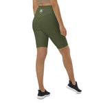 Load image into Gallery viewer, NexGen Women&#39;s Khaki Biker Shorts
