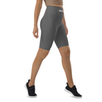 Load image into Gallery viewer, NexGen Women&#39;s Dark Grey Biker Shorts
