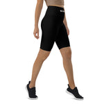 Load image into Gallery viewer, NexGen Women&#39;s Black Biker Shorts
