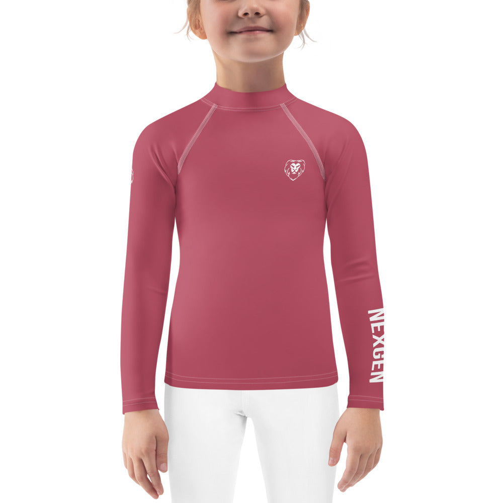 NexGen Girls Dusk Pink Performance Top