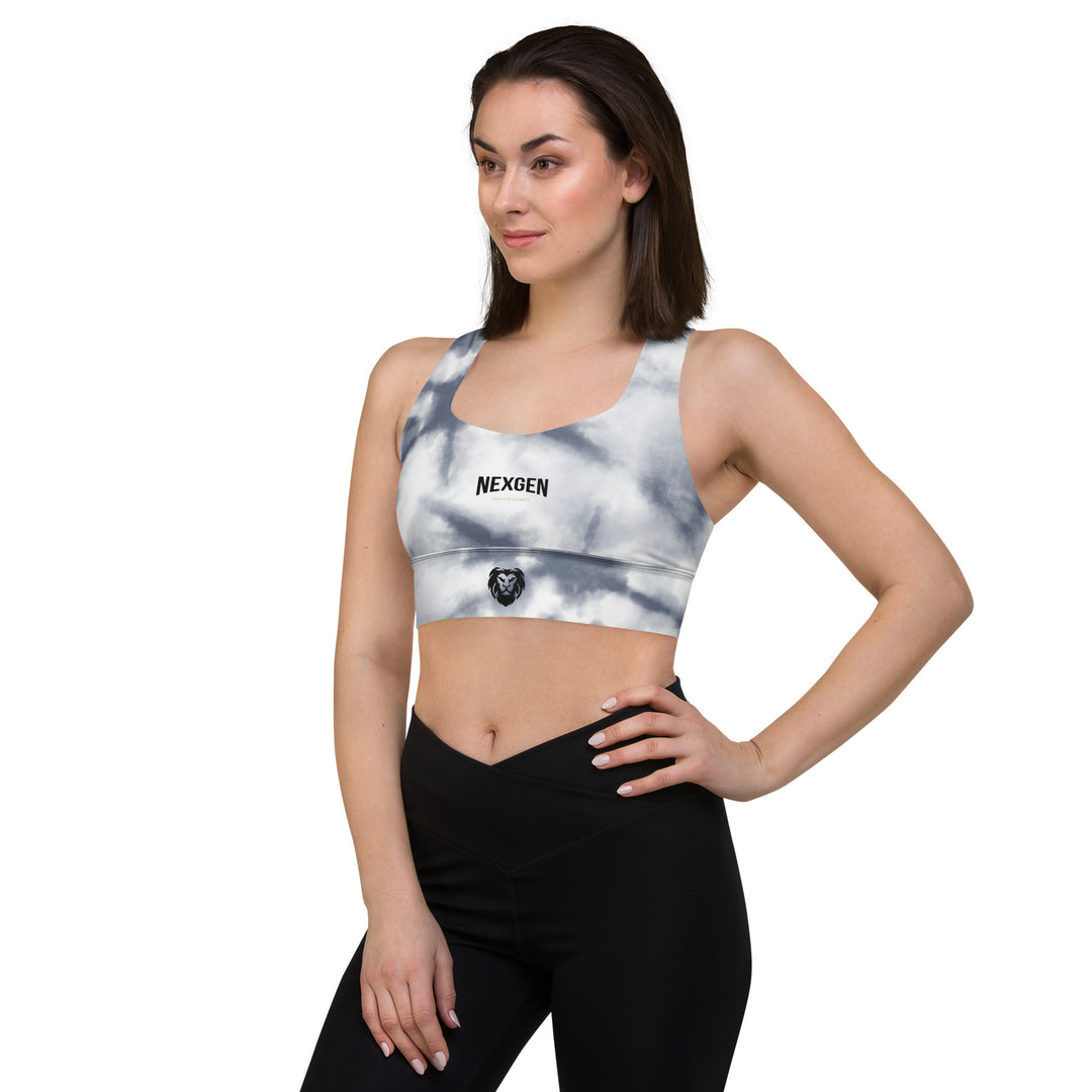 NexGen Women's Tie Dye Longline Sports Bra