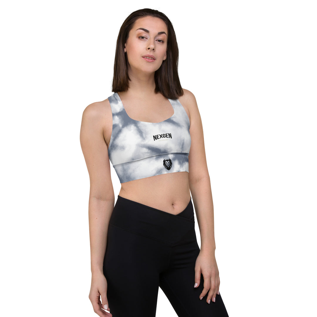 NexGen Women's Tie Dye Longline Sports Bra