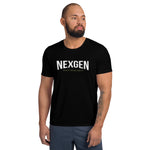 Load image into Gallery viewer, NexGen Men&#39;s Black Athletic T-shirt
