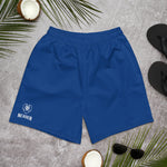 Load image into Gallery viewer, NexGen Men&#39;s Blue Classic 4 Recycled Athletic Shorts
