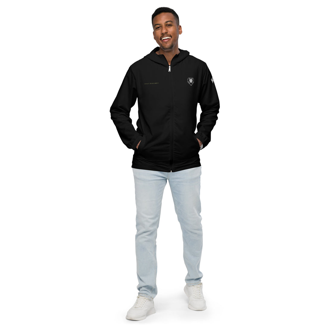 NexGen Men's Black Windbreaker