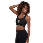 Load image into Gallery viewer, NexGen Women&#39;s Black Padded Sports Bra
