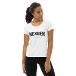 Load image into Gallery viewer, NexGen Women&#39;s White Athletic T-shirt
