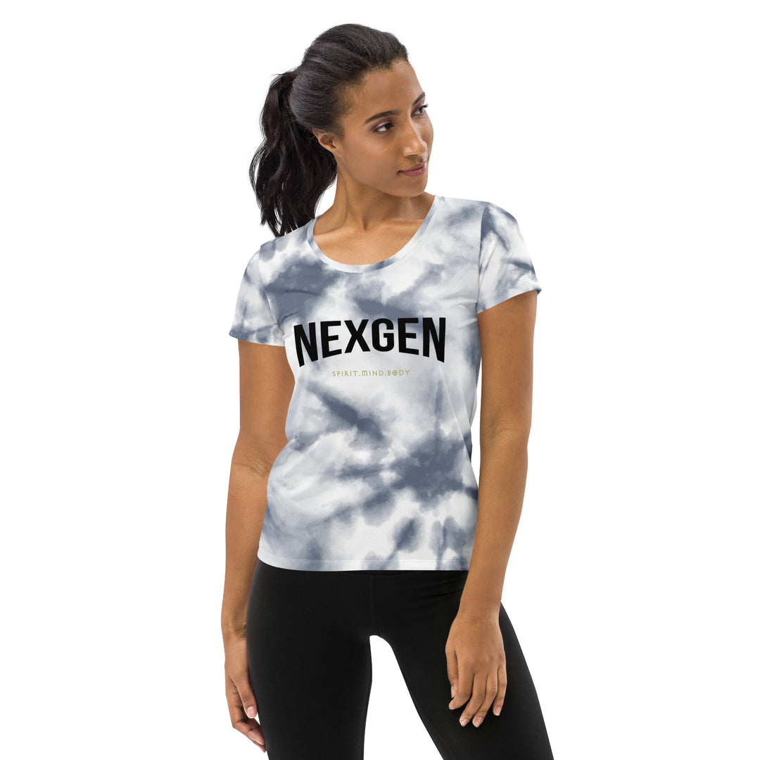 NexGen Women's Tie Dye Print Athletic T-shirt