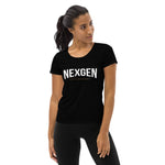 Load image into Gallery viewer, NexGen Women&#39;s Black Athletic T-shirt
