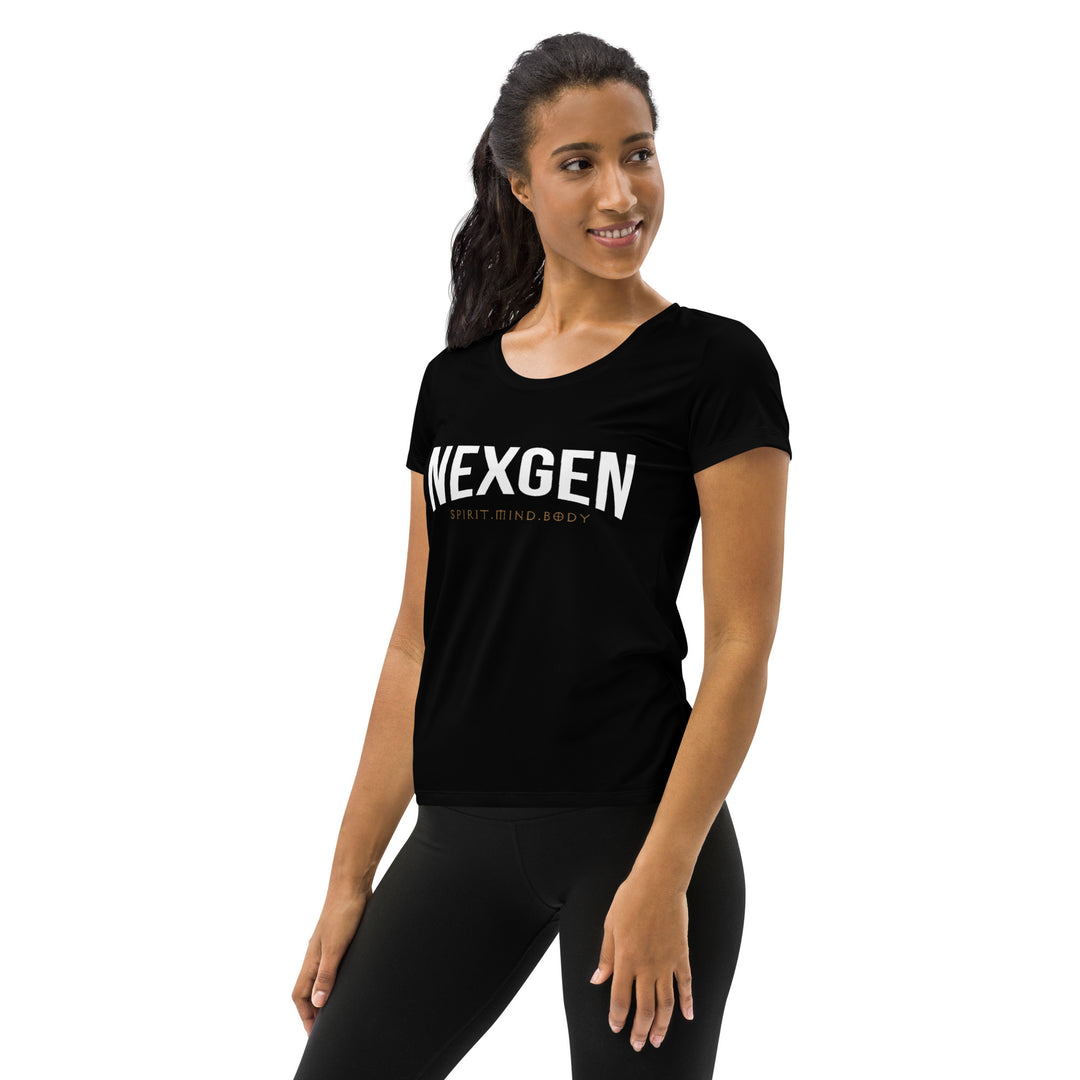 NexGen Women's Black Athletic T-shirt