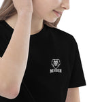 Load image into Gallery viewer, NexGen Embroidered Organic Cotton Girls T-shirt
