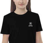 Load image into Gallery viewer, NexGen Embroidered Organic Cotton Girls T-shirt
