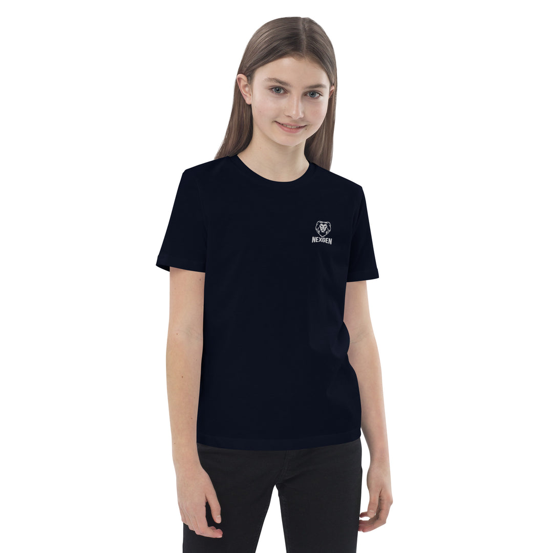 NexGen Embroidered Organic Cotton Girls T-shirt