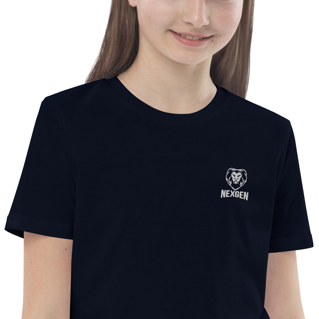 NexGen Embroidered Organic Cotton Girls T-shirt