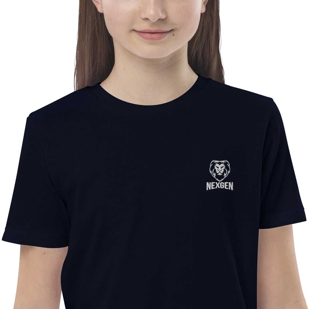 NexGen Embroidered Organic Cotton Girls T-shirt