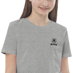 Load image into Gallery viewer, NexGen Embroidered Organic Cotton Girls T-shirt
