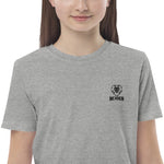 Load image into Gallery viewer, NexGen Embroidered Organic Cotton Girls T-shirt
