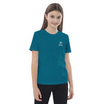 Load image into Gallery viewer, NexGen Embroidered Organic Cotton Girls T-shirt
