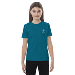 Load image into Gallery viewer, NexGen Embroidered Organic Cotton Girls T-shirt
