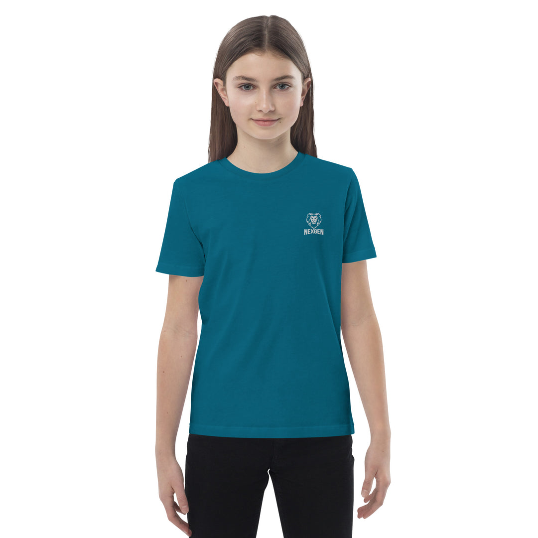 NexGen Embroidered Organic Cotton Girls T-shirt