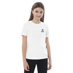 Load image into Gallery viewer, NexGen Embroidered Organic Cotton Girls T-shirt
