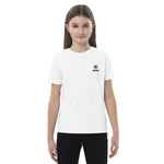 Load image into Gallery viewer, NexGen Embroidered Organic Cotton Girls T-shirt
