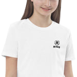 Load image into Gallery viewer, NexGen Embroidered Organic Cotton Girls T-shirt
