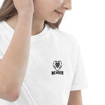 Load image into Gallery viewer, NexGen Embroidered Organic Cotton Girls T-shirt
