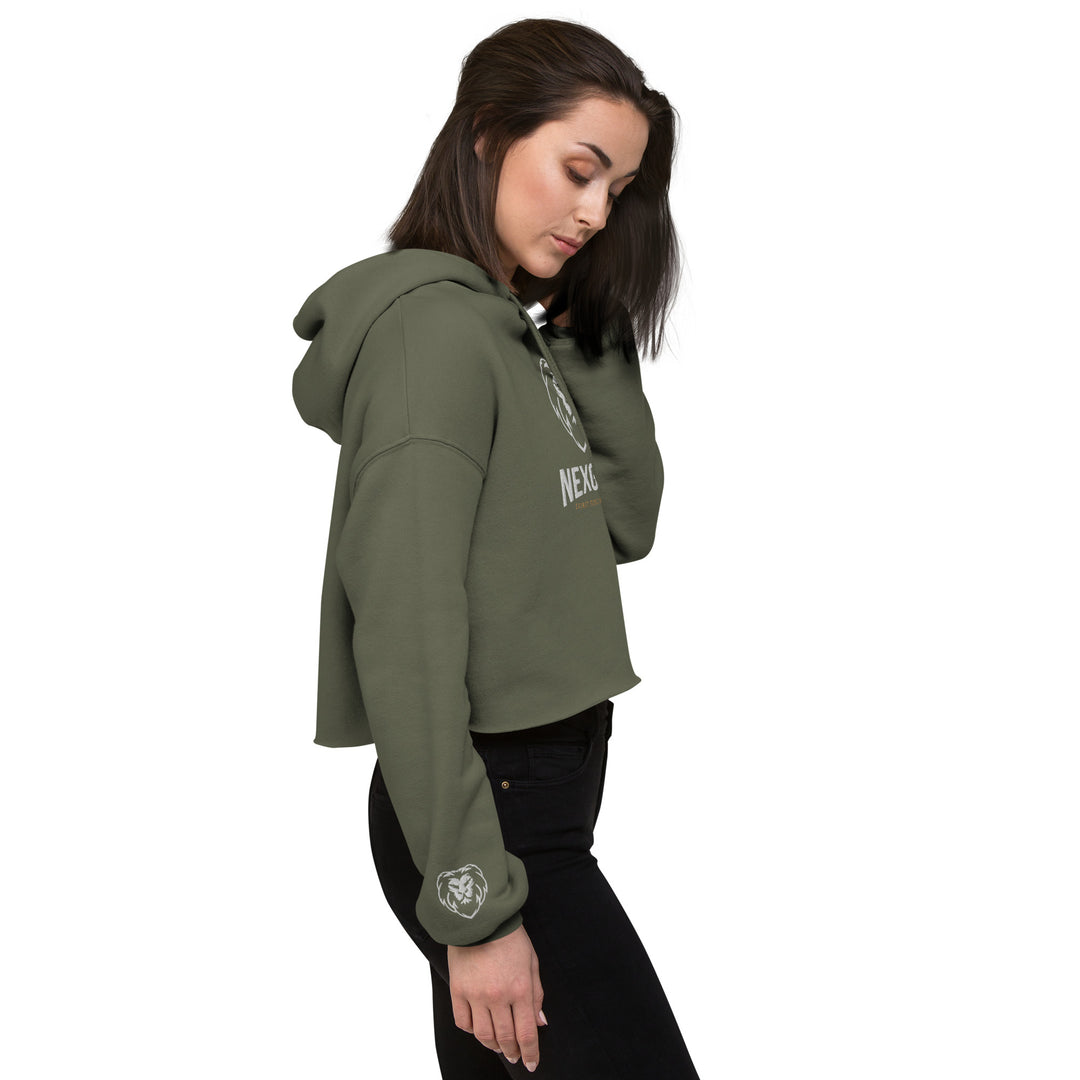 NexGen Women's Embroidered Crop Hoodie