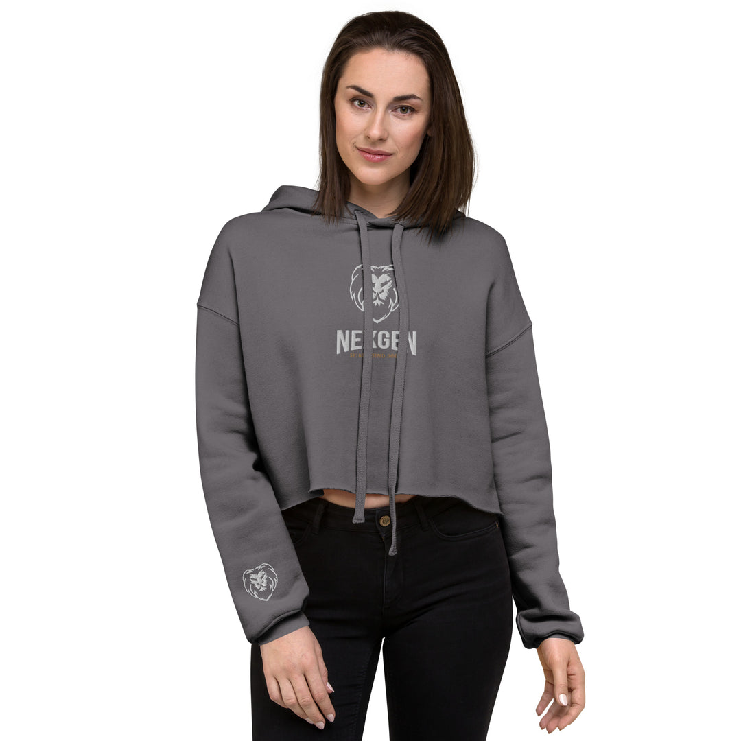 NexGen Women's Embroidered Crop Hoodie