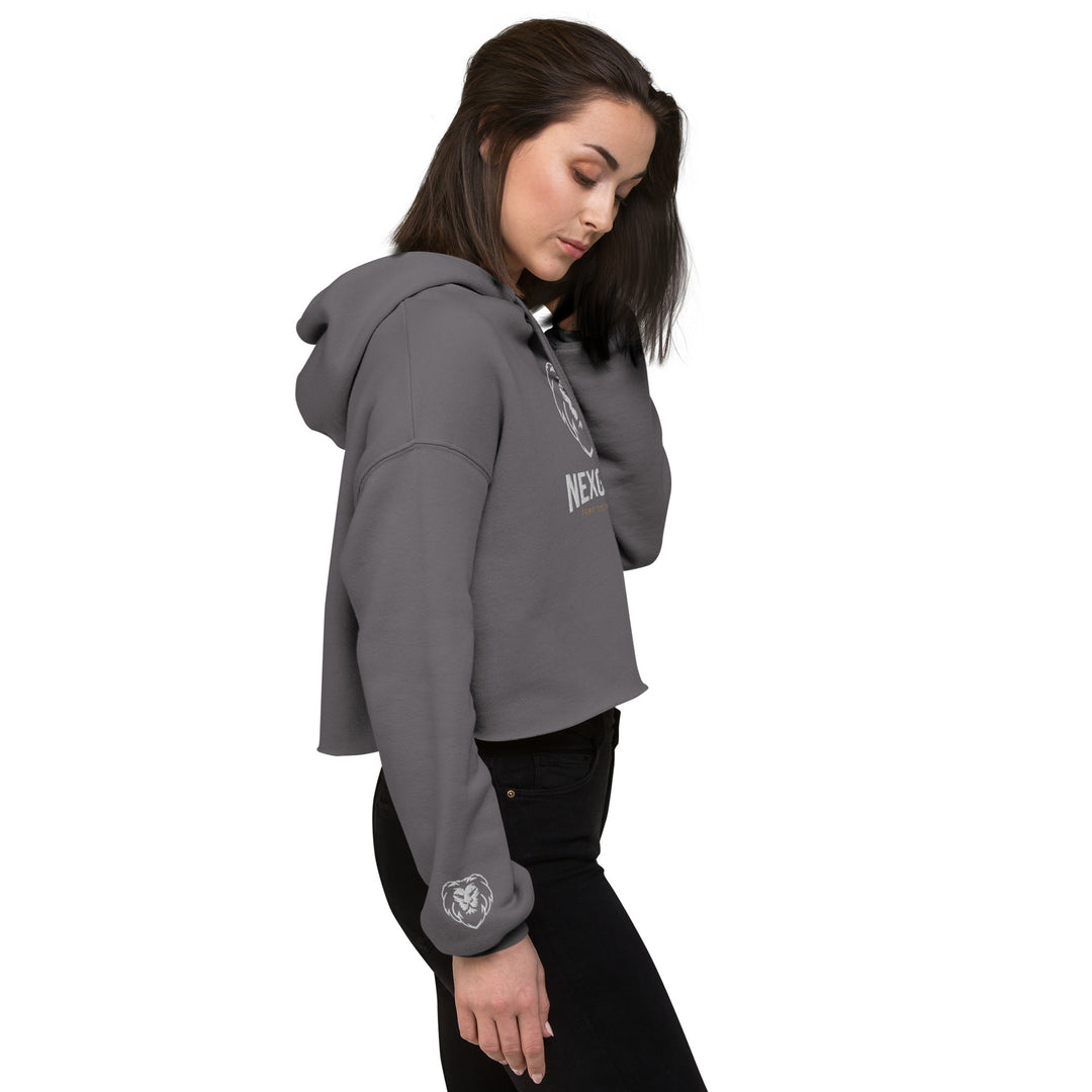 NexGen Women's Embroidered Crop Hoodie